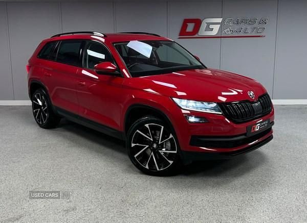 Red Used 2018 Skoda Kodiaq SUV | £19,450 (Expensive) - Image 1/4