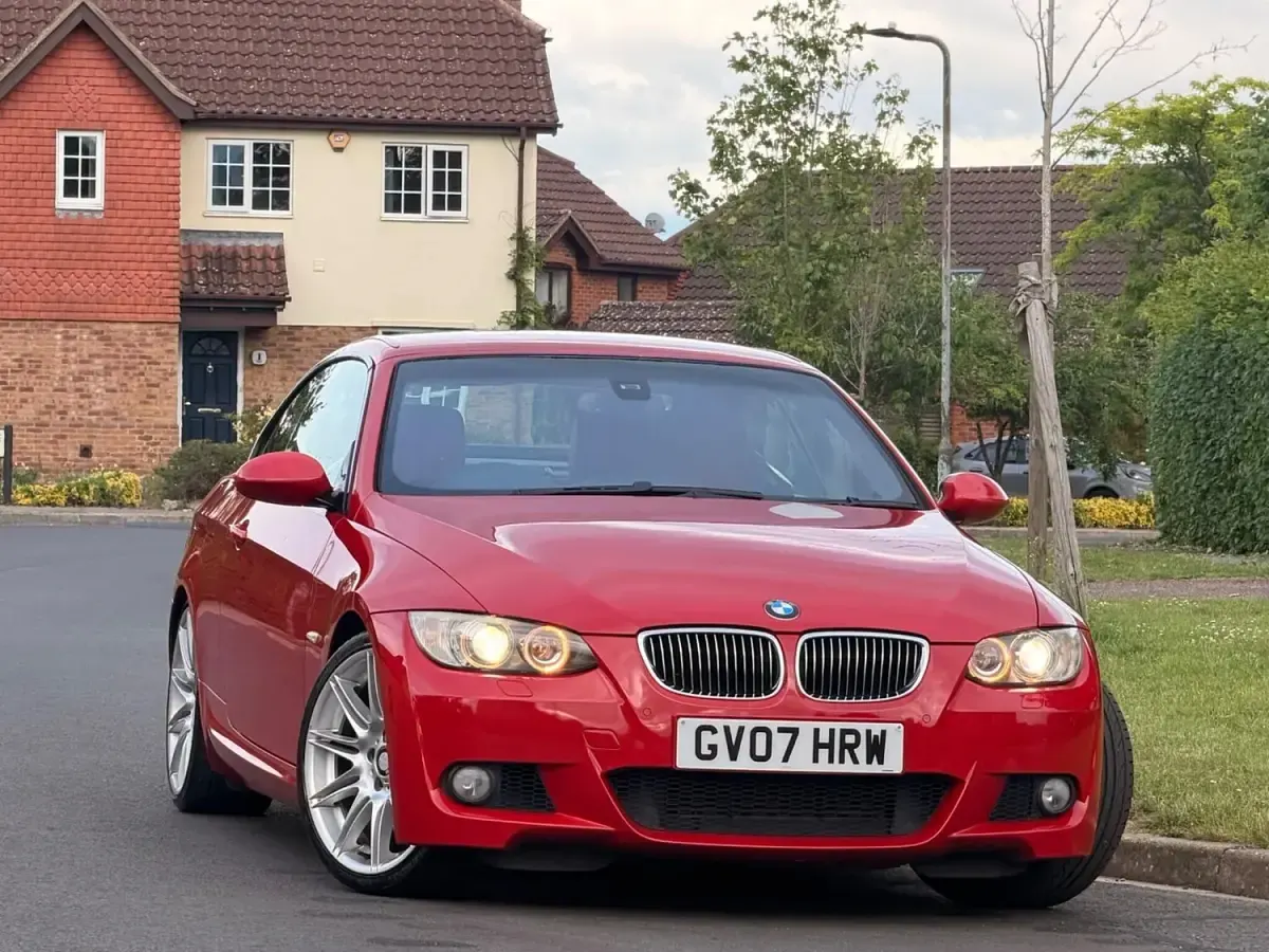 Used BMW 335 Cabriolet M Sport 2007 Red Cabriolet