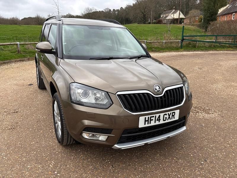 Used Skoda Yeti Elegance 105 HP (77 kW) 2014 Brown SUV