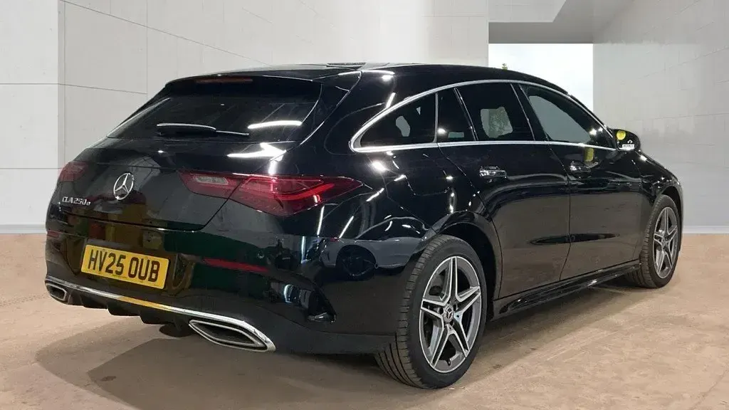 Used Mercedes CLA250 Shooting Brake Executive 2025 Black Estate