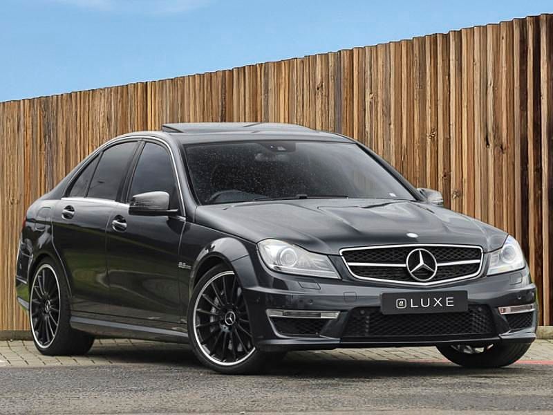 Black Used 2013 Mercedes C63 AMG Sedan | £33,898 (Expensive) - Image 1/4