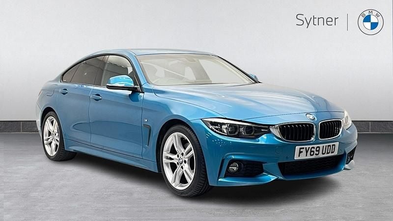 Used BMW 420 Gran Coupé M Sport 190 HP (139 kW) 2019 Blue Coupe
