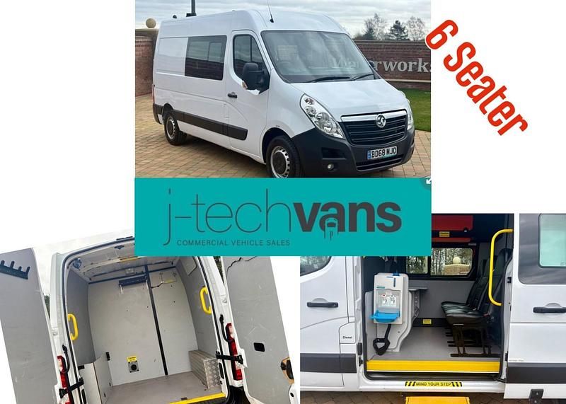 Used Vauxhall Movano 2019 White MPV