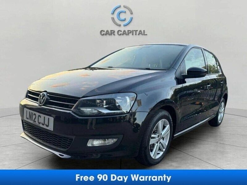 Black Used 2012 VW Polo Match Hatchback | £5,490 (Fair price) - Image 1/3