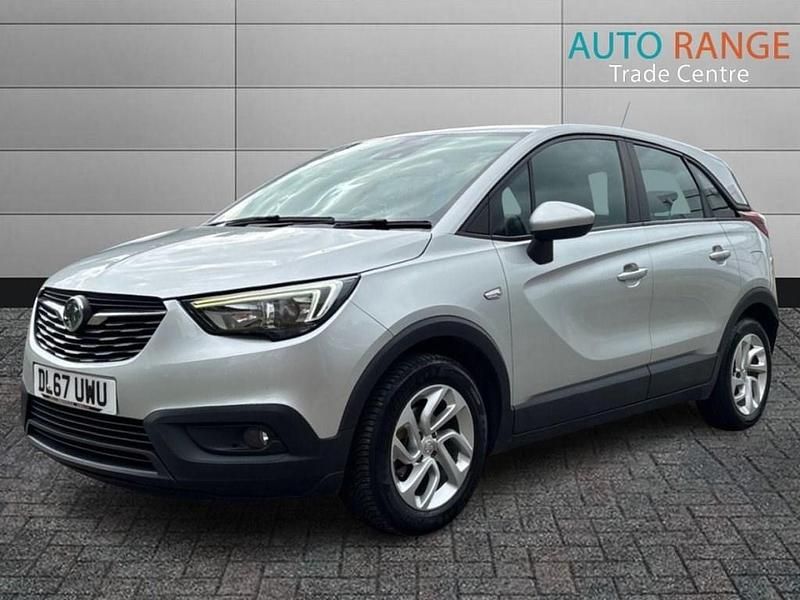 Used Vauxhall Crossland X S 99 HP (72 kW) 2018 Silver SUV