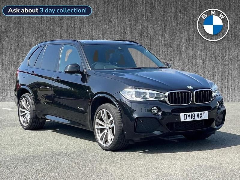 Black Used 2018 BMW X5 M Sport SUV | £24,499 (Fair price) - Image 1/4