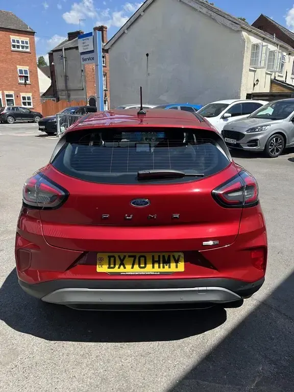 Used Ford Puma Titanium 2020 Red SUV