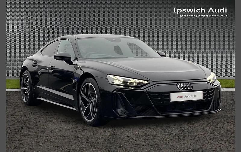 Used Audi e-tron GT quattro Comfort 364 kW (496 HP) 2025 Black Sedan