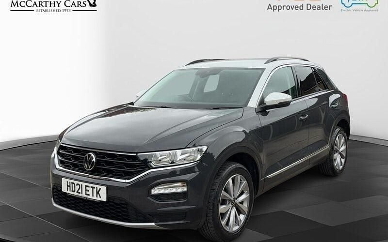 Metallic grey Used 2021 VW T-Roc Design SUV | £18,795 (Fair price) - Image 1/2