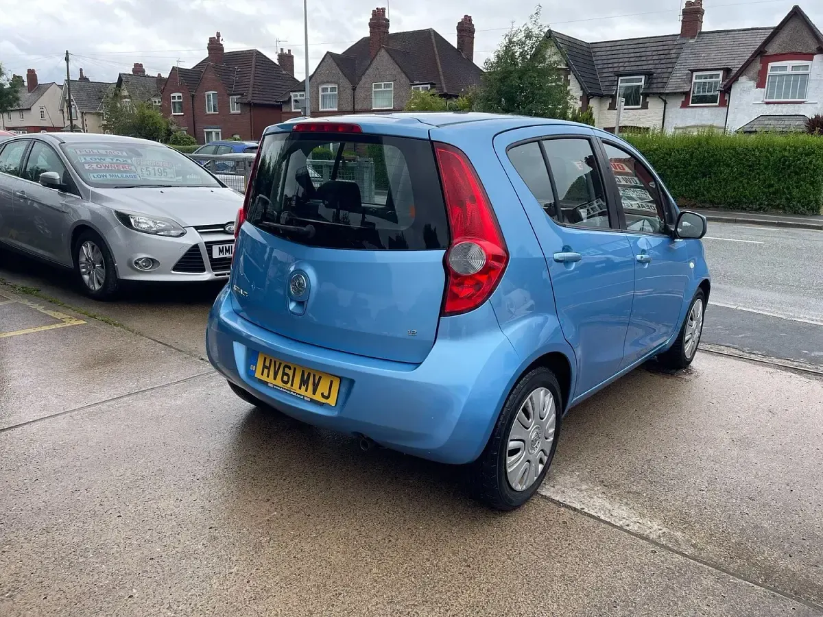 Used Vauxhall Agila S 2011 Blue MPV