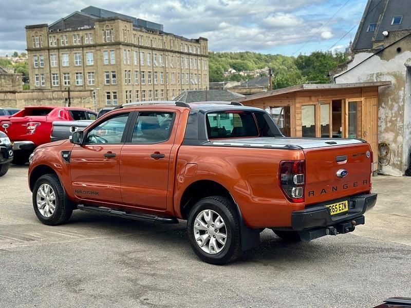 Used Ford Ranger Wildtrack 2015 Orange Pickup