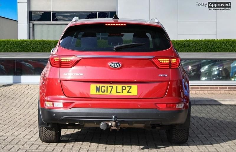 Begagnad Kia Sportage 2017 Röd SUV