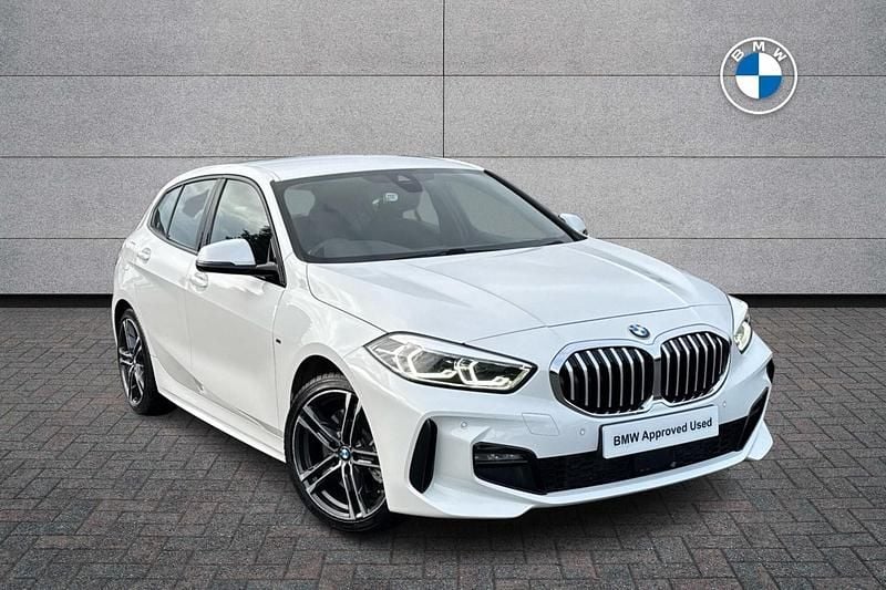 White Used 2022 BMW 120 M Sport Hatchback | £21,990 (Good price) - Image 1/4