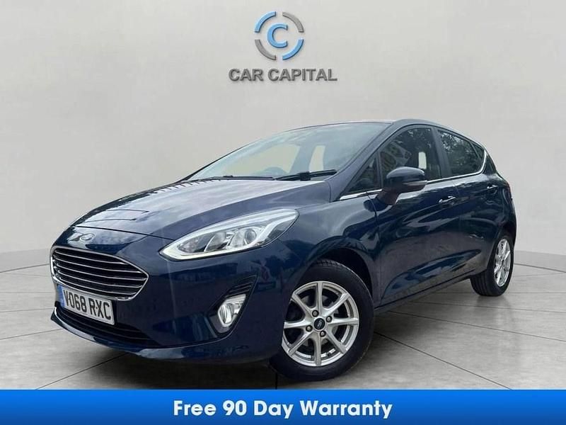 Blue Used 2018 Ford Fiesta Zetec Hatchback | £7,388 (Fair price) - Image 1/3