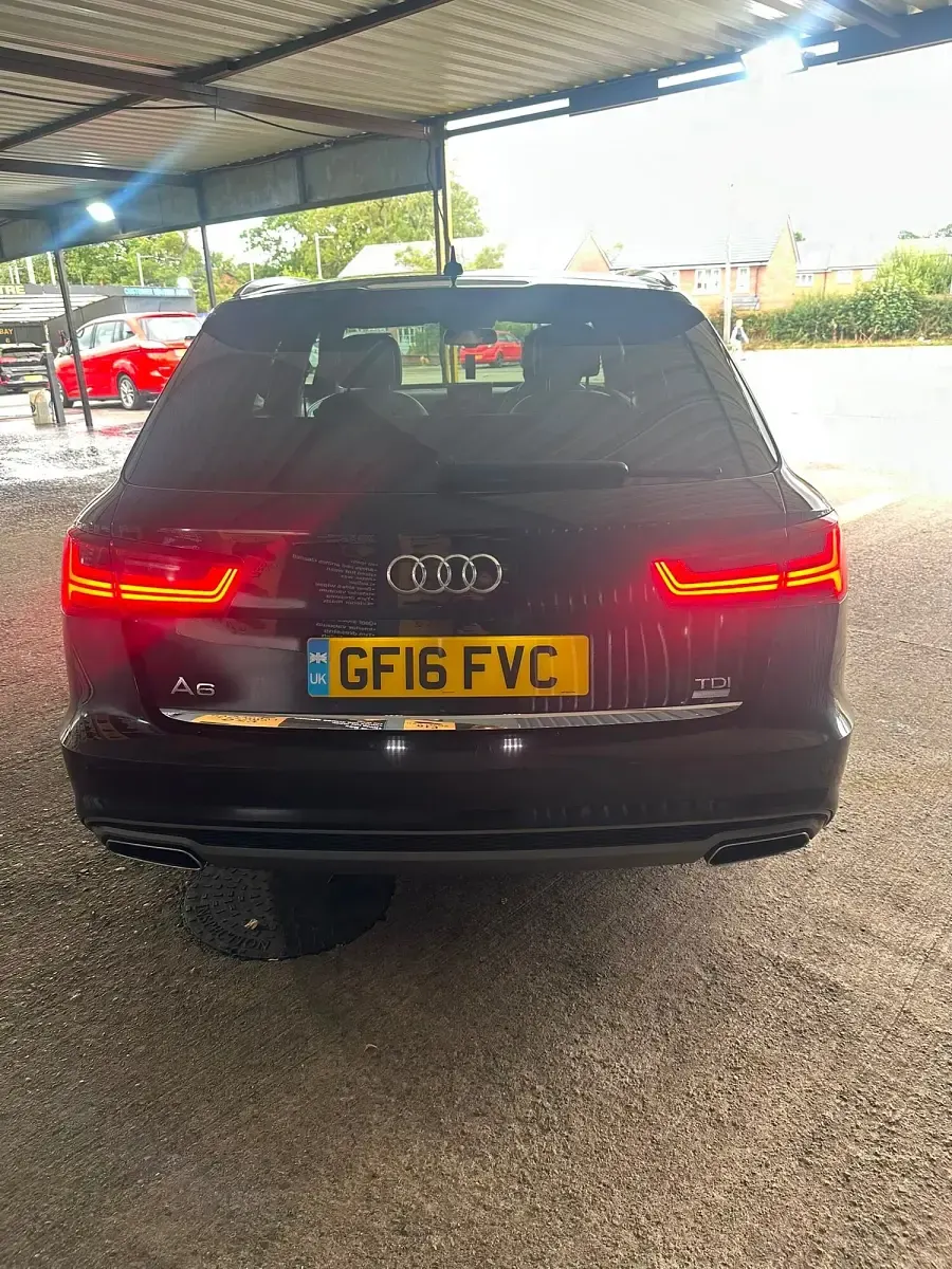 Used Audi A6 S-Line 190 HP (139 kW) 2016 Black Estate