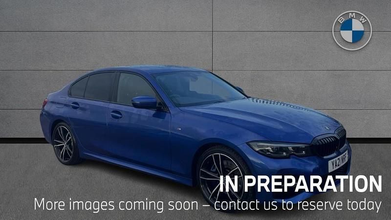Blue Used 2021 BMW 320 M Sport Sedan | £23,495 - Image 1/4