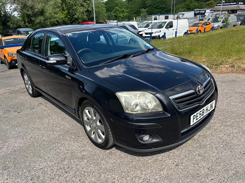 Used Toyota Avensis 2008 Black Hatchback