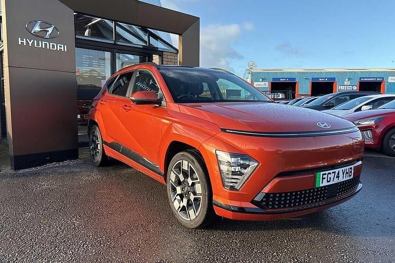 Orange Used 2025 Hyundai Kona Ultimate SUV | £28,544 (Expensive) - Image 1/4