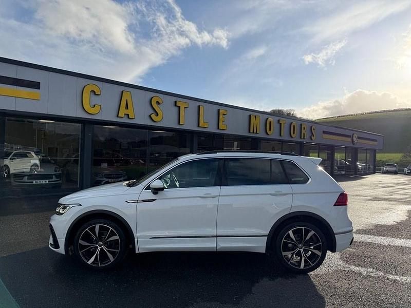 Used VW Tiguan R-line 150 HP (110 kW) 2021 White SUV
