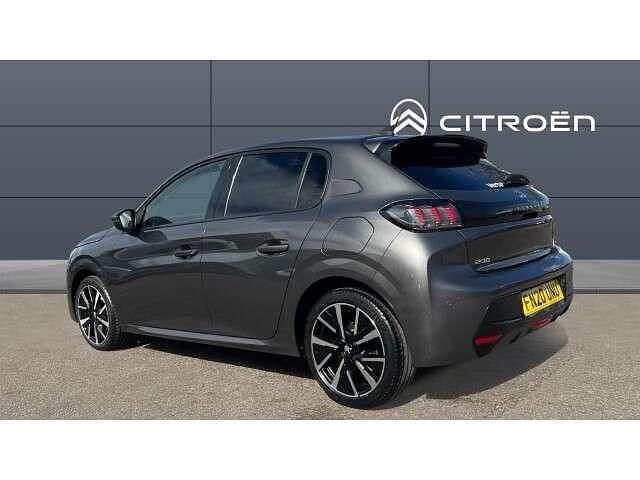 Used Peugeot 208 Allure 102 HP (75 kW) 2020 Grey Hatchback