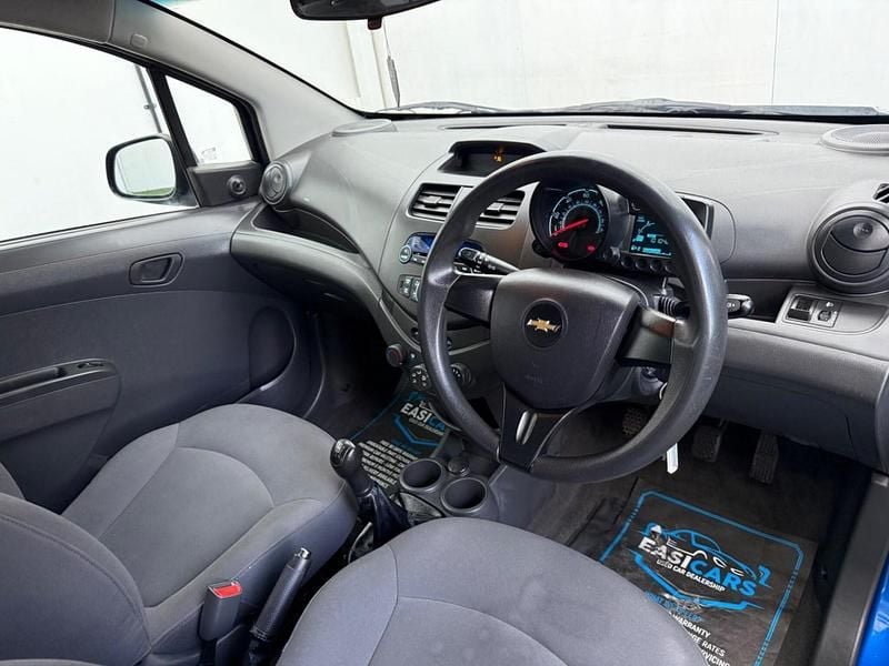 Used Chevrolet Spark 2012 Blue Hatchback