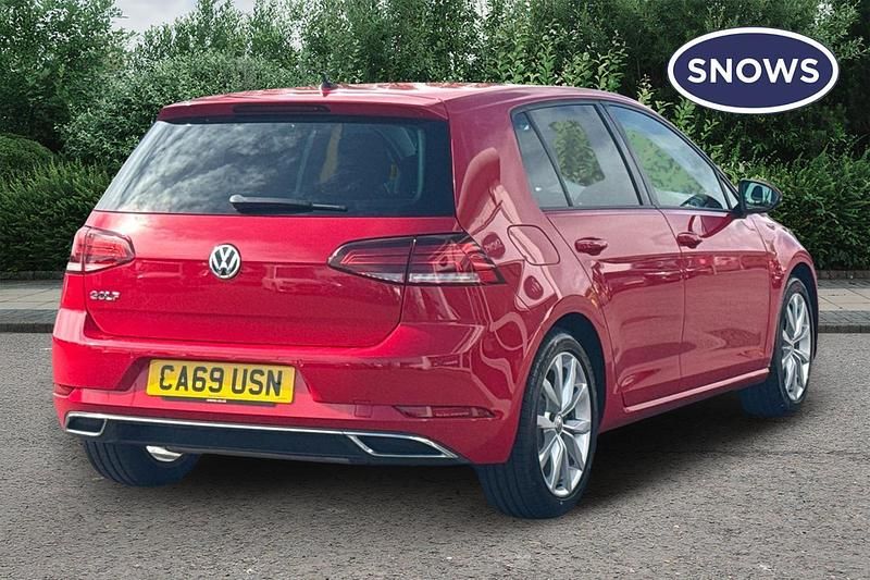 Used VW Golf VIII GT 150 HP (110 kW) 2020 Red Hatchback