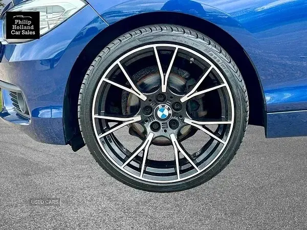 Used BMW 116 Impressive 114 HP (83 kW) 2017 Blue Hatchback
