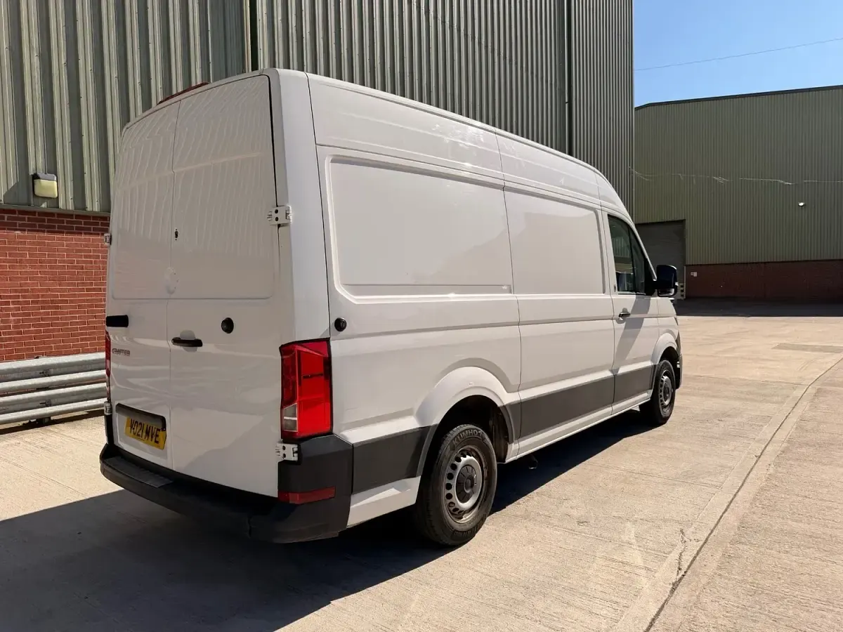 Used VW Crafter Trendline 140 HP (102 kW) 2021 White Van