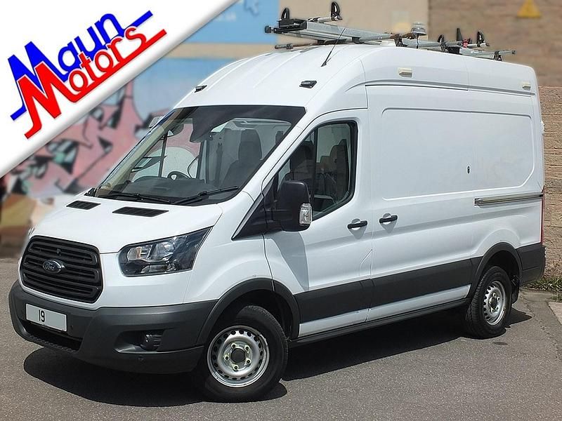 Used Ford Transit 170 HP (125 kW) 2019 White Van