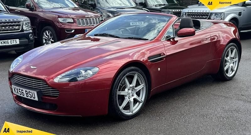 Red Used 2006 Aston Martin V8 Vantage Coupe | £26,995 (Fair price) - Image 1/3