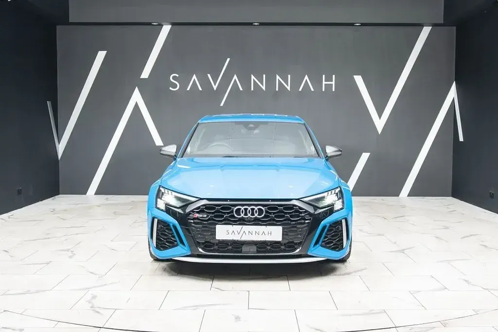 Used Audi RS3 Advanced 400 HP (294 kW) 2022 Blue Sedan
