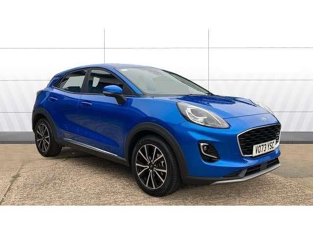 Blue Used 2023 Ford Puma Titanium SUV | £15,048 (Good price) - Image 1/4