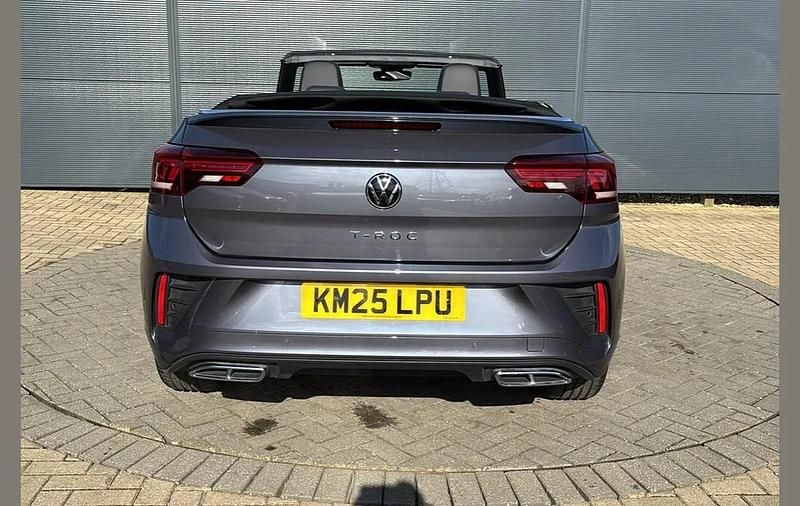 Used VW T-Roc Cabriolet R-line 150 HP (110 kW) 2025 Grey Cabriolet