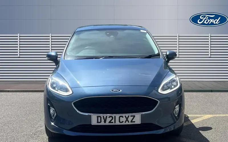 Used Ford Fiesta Trend 95 HP (69 kW) 2021 Blue Hatchback