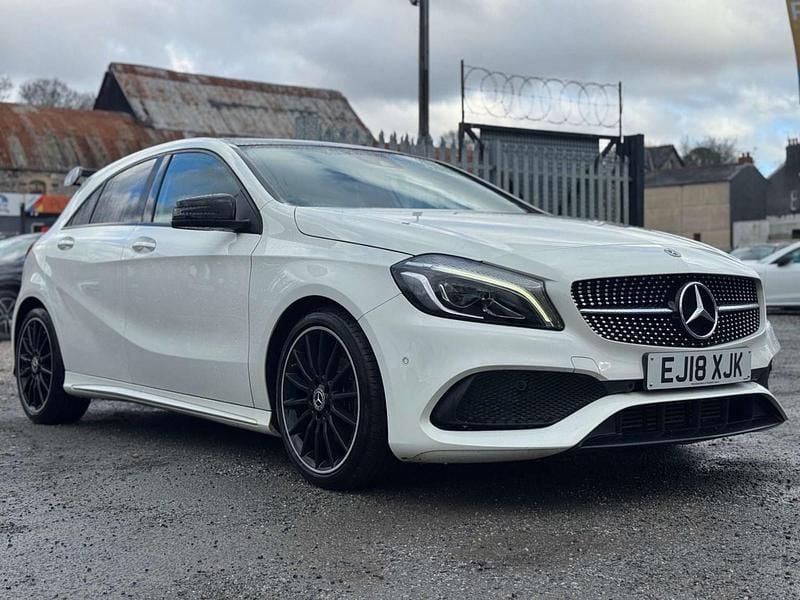 White Used 2018 Mercedes A200 AMG Line Premium Plus Hatchback | £15,000 (A bit pricey) - Image 1/3