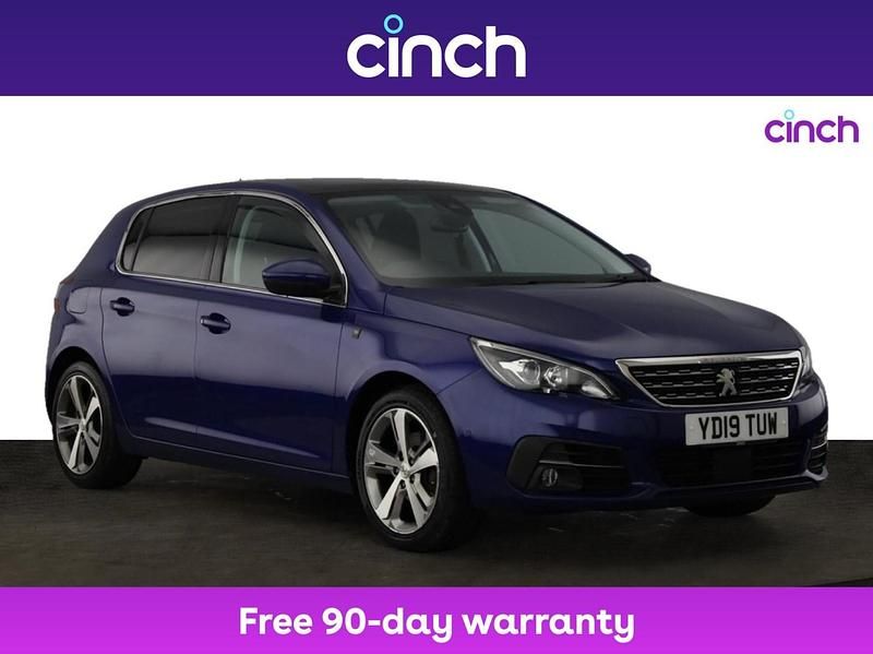 Blue Used 2019 Peugeot 308 Hatchback | £8,999 (Fair price) - Image 1/3