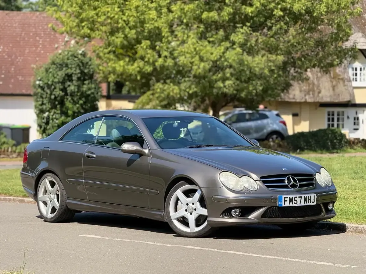 Used Mercedes CLK280 2008 Grey Coupe