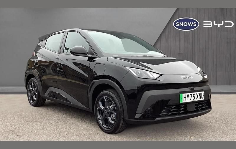 Black New 2025 BYD Dolphin Boost Hatchback | £19,990 (Fair price) - Image 1/4