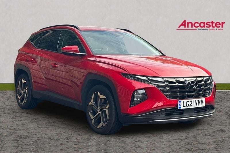 Red Used 2021 Hyundai Tucson Premium SUV | £20,499 (Fair price) - Image 1/4