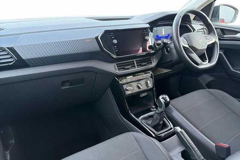 Used VW T-Cross Black Edition 110 HP (80 kW) 2023 White SUV