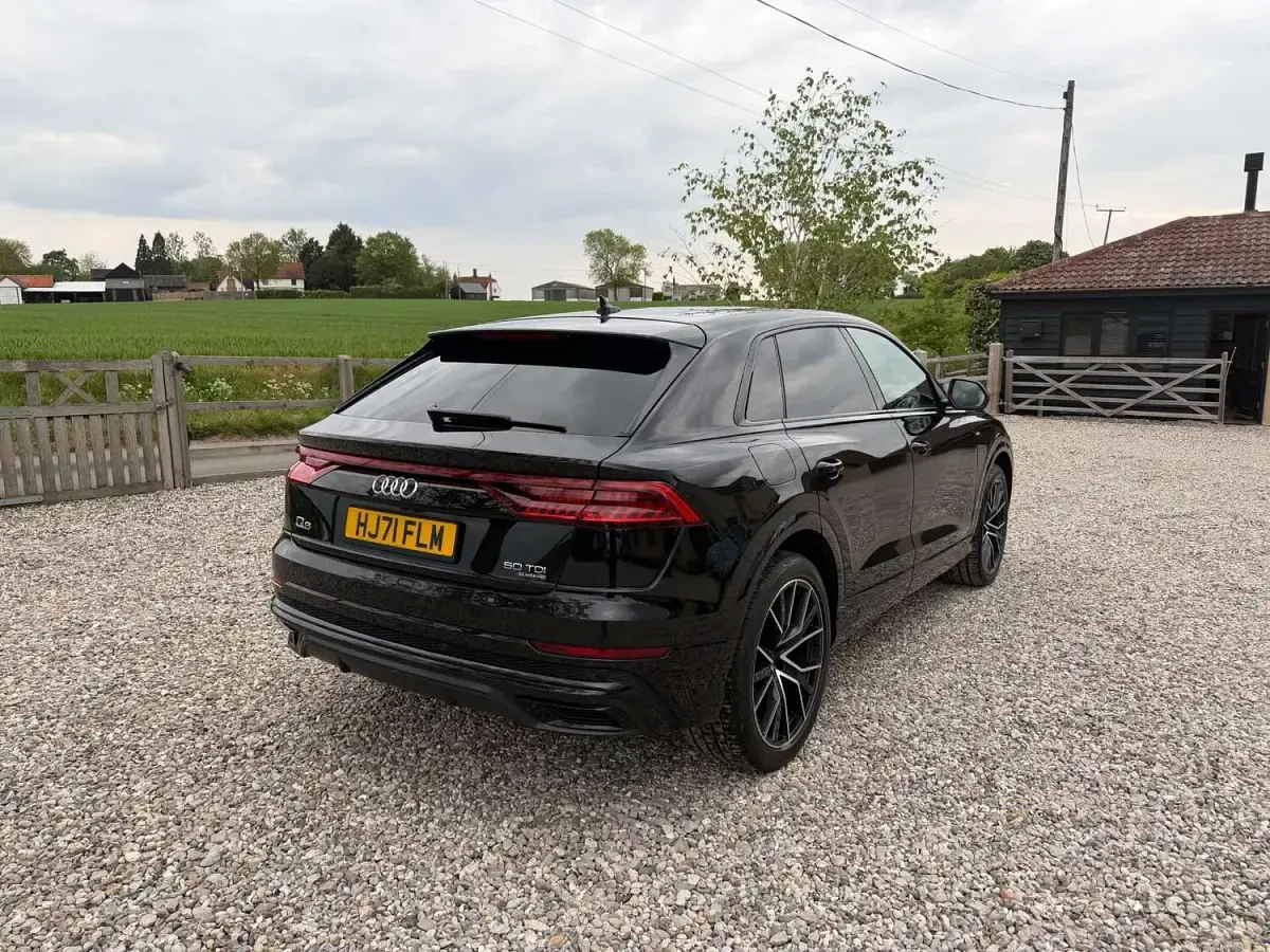 Used Audi Q8 Black Edition 286 HP (210 kW) 2021 Black SUV