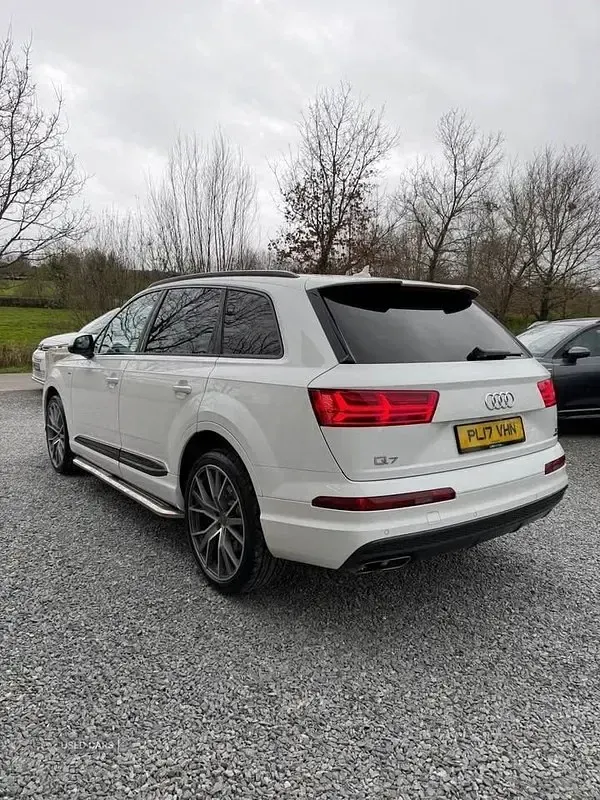Begagnad Audi Q7 S-Line 218 HK (160 kW) 2017 Vit SUV