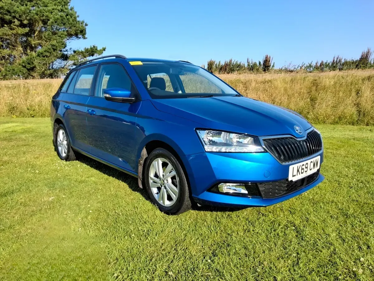 Used Skoda Fabia SE 2019 Blue Hatchback