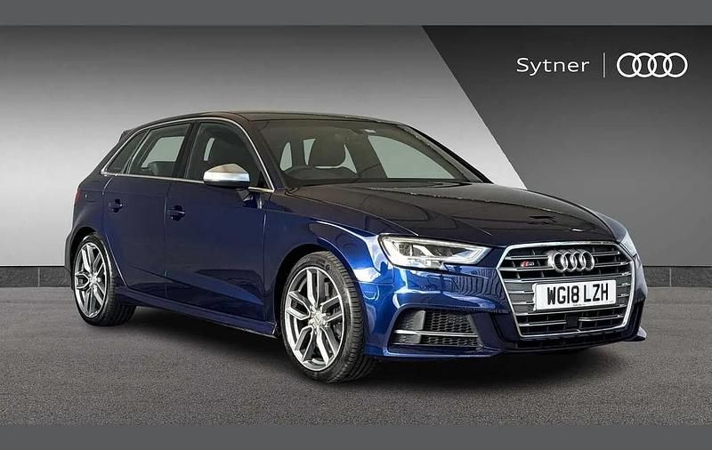 Blue Used 2018 Audi S3 Sportback Hatchback | £21,000 - Image 1/4