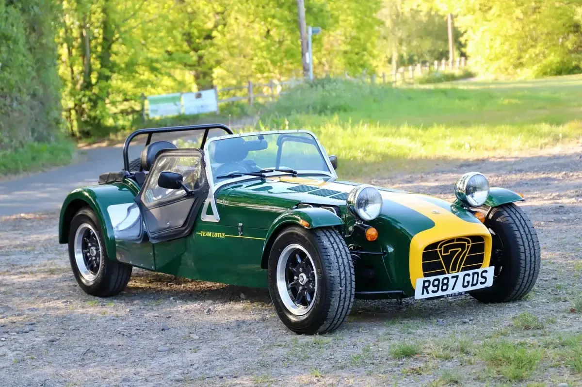 Used Caterham Seven 1997 Green Cabriolet