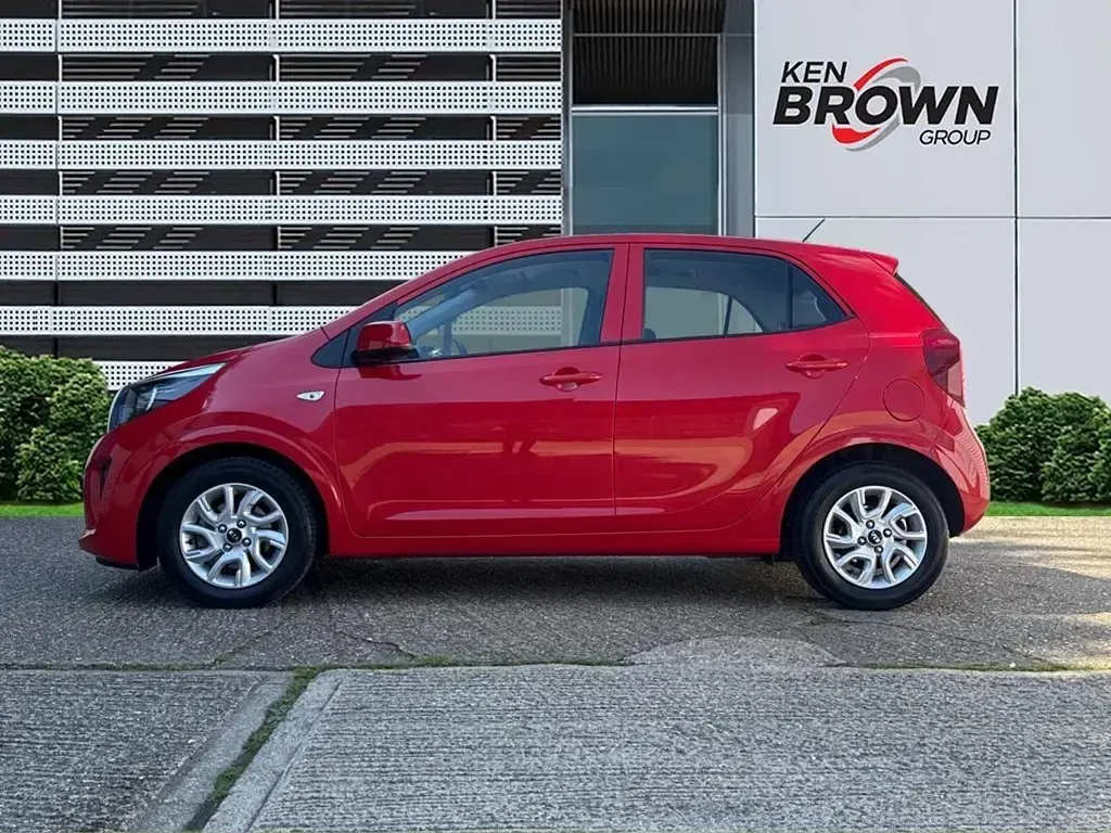 Used Kia Picanto 84 HP (61 kW) 2019 Red Hatchback