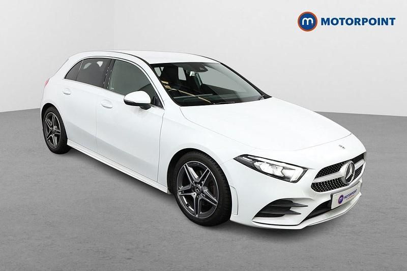 White Used 2020 Mercedes A200 AMG line Hatchback | £17,799 (Fair price) - Image 1/4
