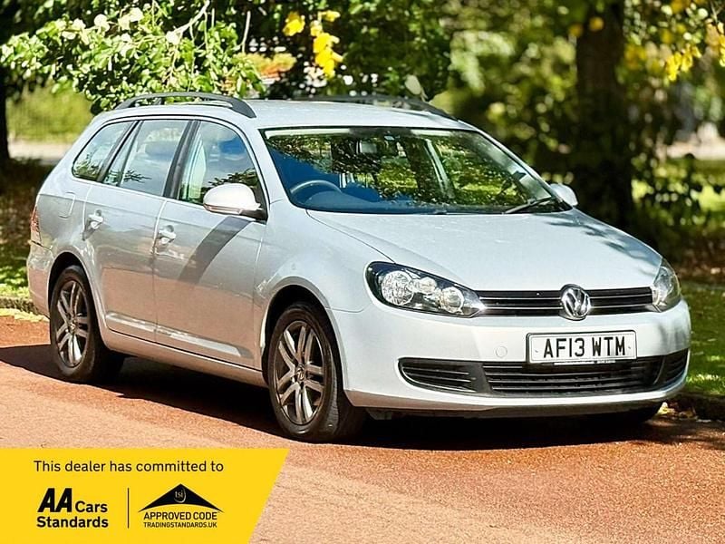Silver Used 2013 VW Golf VII SE Estate | £2,495 (A bit pricey) - Image 1/4