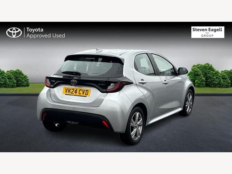 Used Toyota Yaris Hybrid 2024 Silver Hatchback