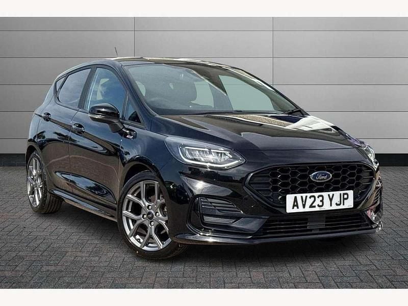 Black Used 2023 Ford Fiesta ST-Line Hatchback | £16,195 (Fair price) - Image 1/4